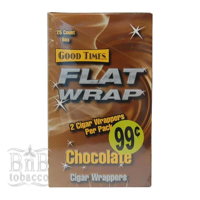 Good Times Chocolate Flat Wraps