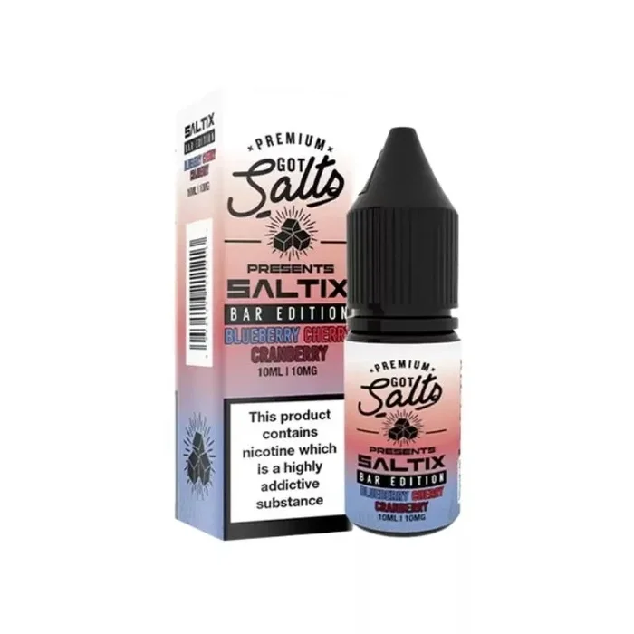 Got Salts SALTIX Bar Edition Blueberry Cherry Cranberry 10ml Nic Salt