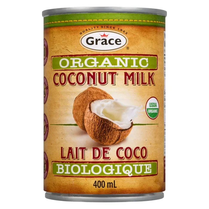 Grace lait de coco biologique, 400 ml