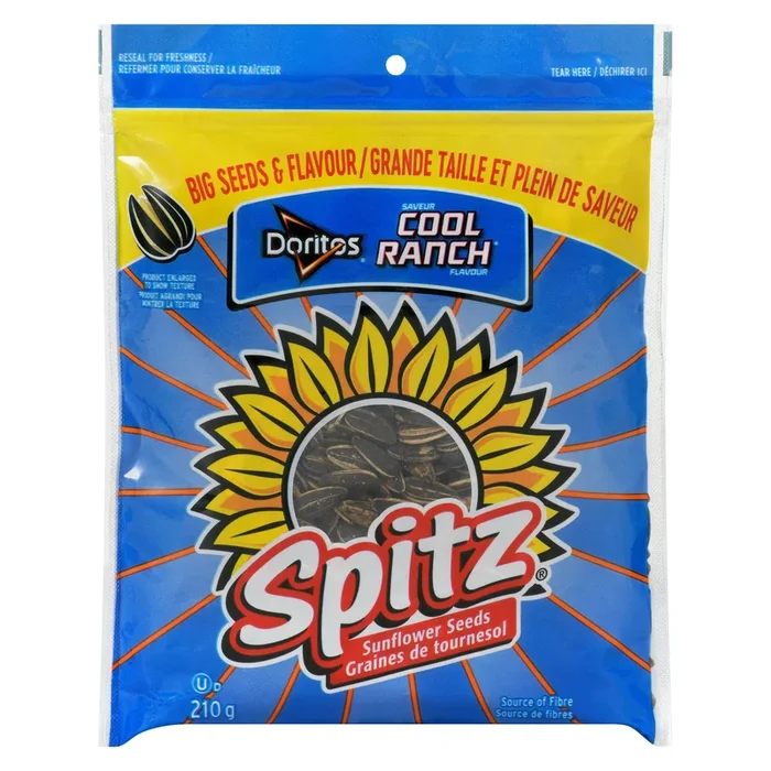 Graines de tournesol Spitz, Ranch frais, 210 g