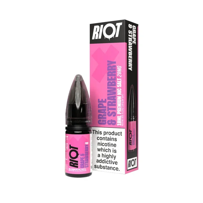 Grape & Strawberry Nic Salt by Riot X