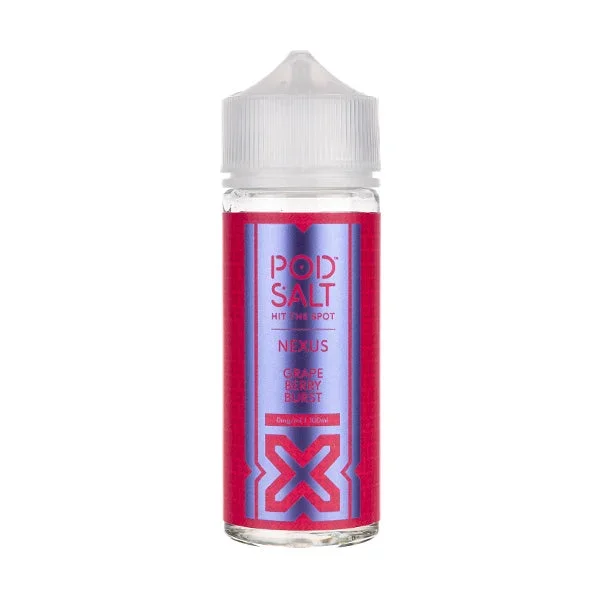 Grape Berry Burst 100ml Shortfill E-Liquid by Pod Salt Nexus