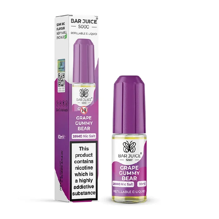 Grape Gummy Bear Bar Juice 5000 Nic Salt E-Liquid