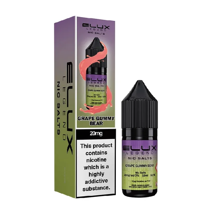 Grape Gummy Bear Elux Legend Vape Juice