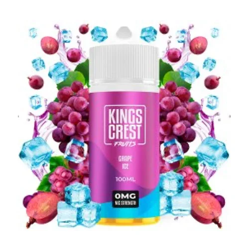 Grape Ice 100ml (Kings Crest)