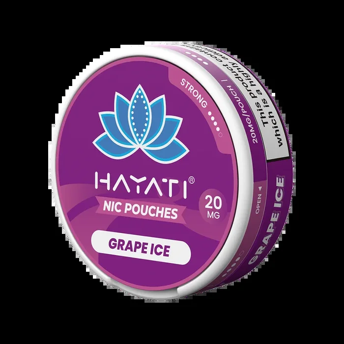 Grape Ice Hayati Nicotine Pouches