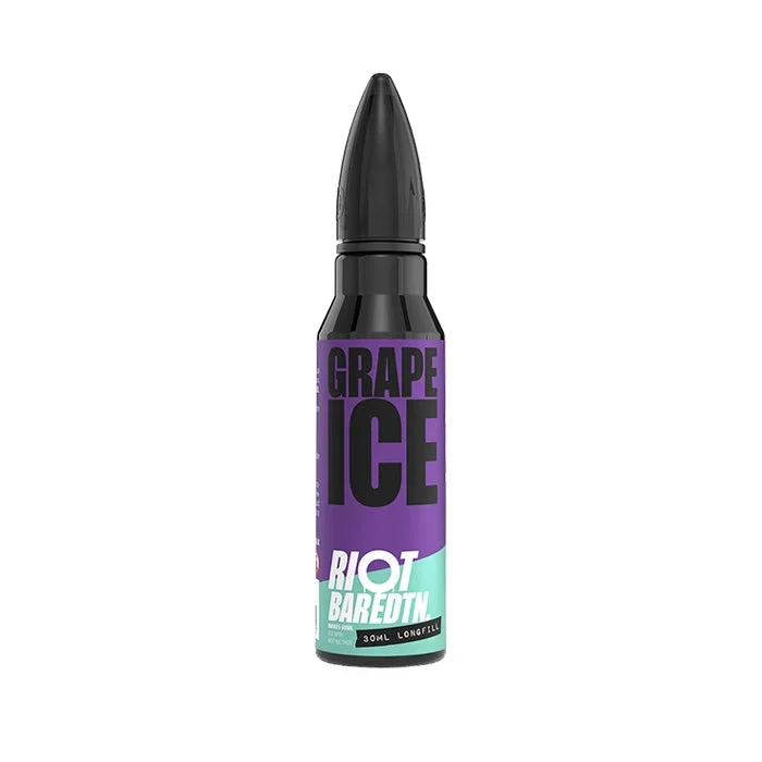Grape Ice Longfill 30ml Concentrate by Riot Squad Bar EDTN