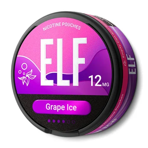 Grape Ice Nicotine Pouches by Elf Bar