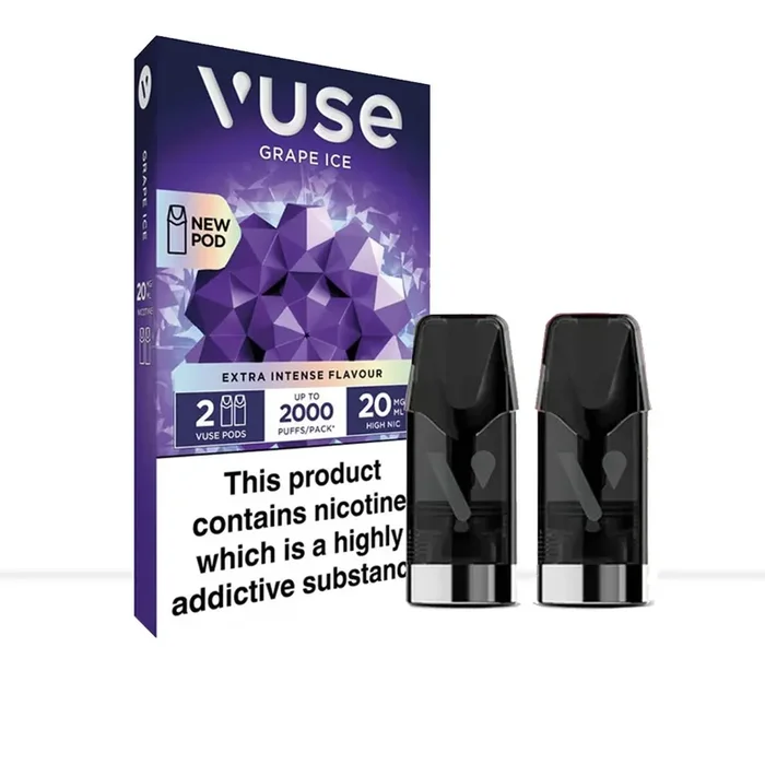 Grape Ice Vuse Extra Intense Vape Pods