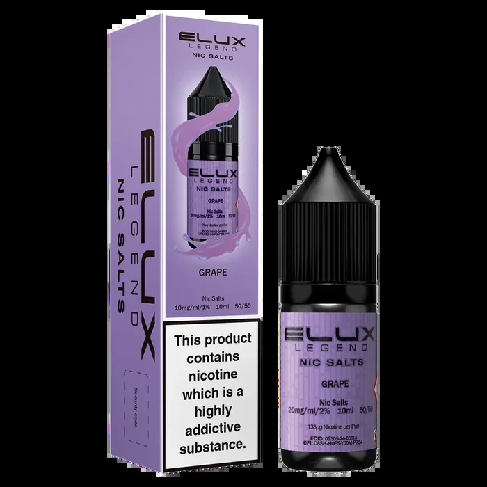 Grape Nic Salt by Elux 10ml