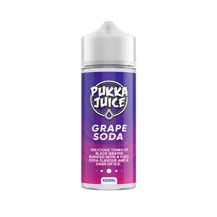 Grape Soda 100ml Shortfill E-Liquid by Pukka Juice