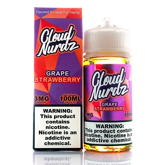 Grape Strawberry – Cloud Nurdz E-Juice (100 ml)