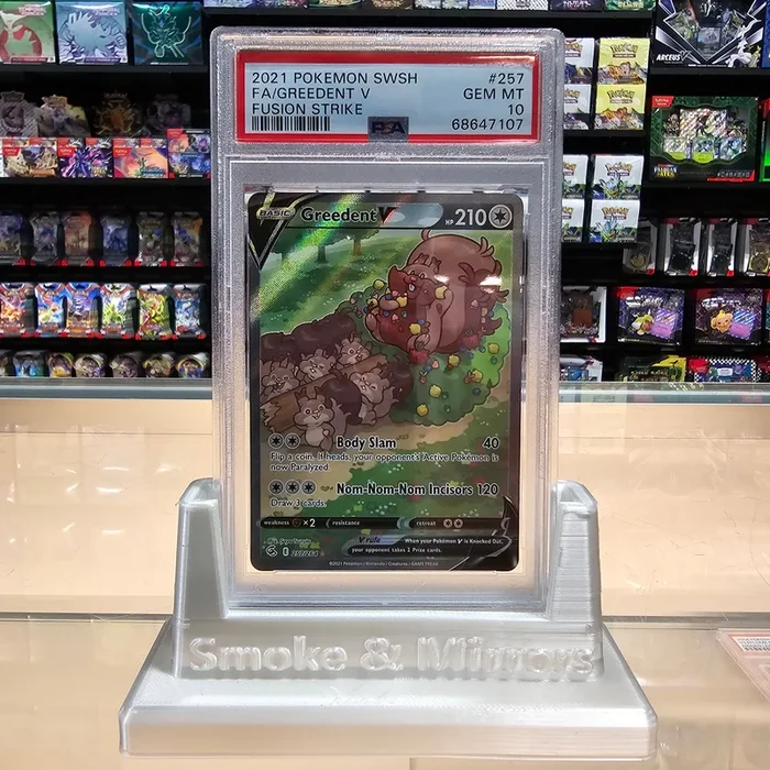 Greedent V (257/264) [Sword & Shield: Fusion Strike] PSA 10