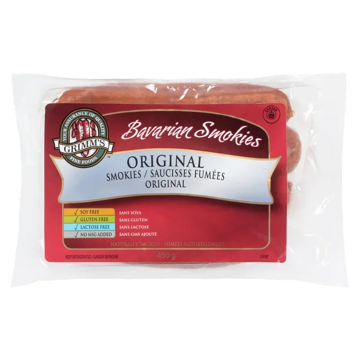 Grimm’s Fine Foods Bavarian Original Smokies – 450g