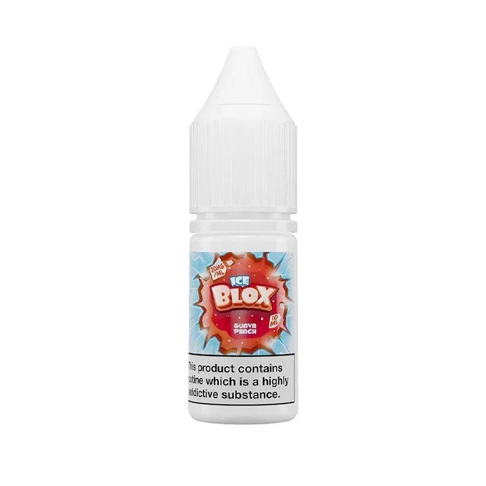 Guava Peach 10ml Nic Salt E-Liquid by Ice Blox