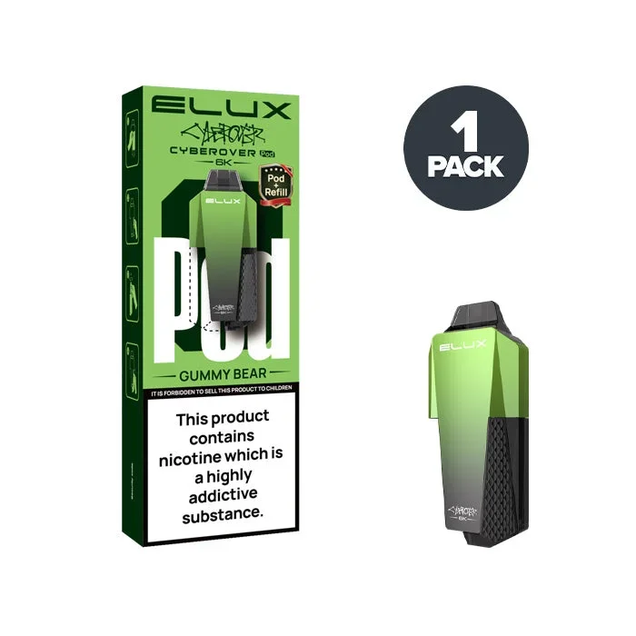 Gummy Bear Elux Cyberover 6K Prefilled Pods