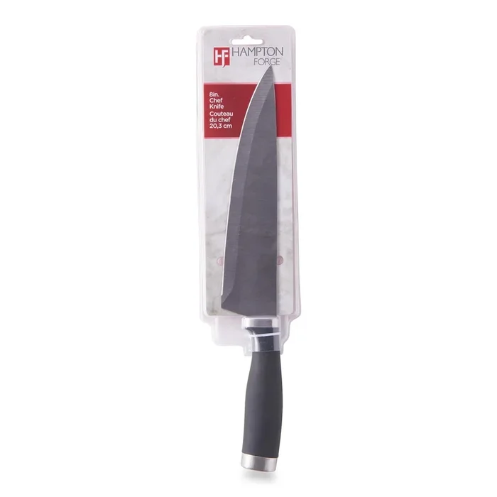 Hampton Forge Chef Knife, Grey, 8-in