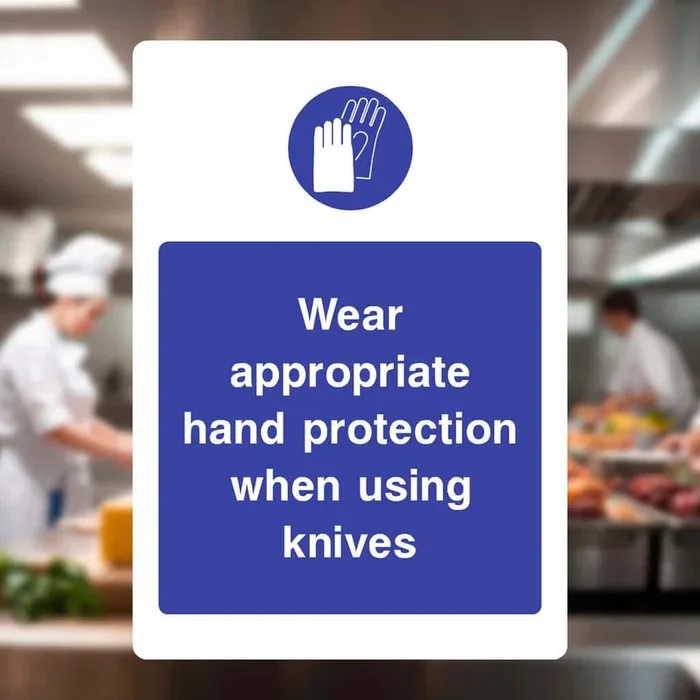 Hand Protection Safety Sign