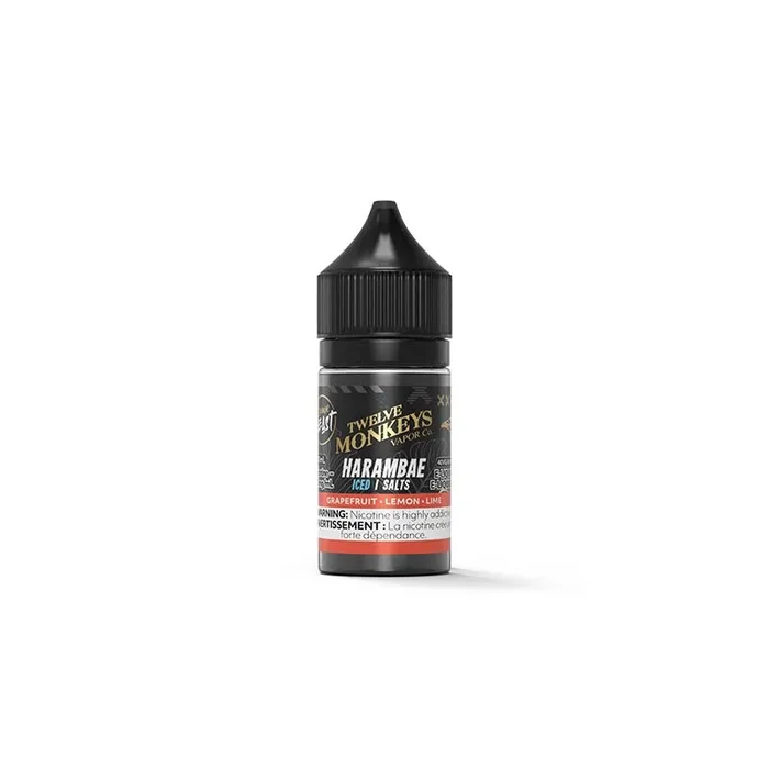 Harambae Iced Salt by Flavour Beast X 12 Monkeys E-Liquid (MB)