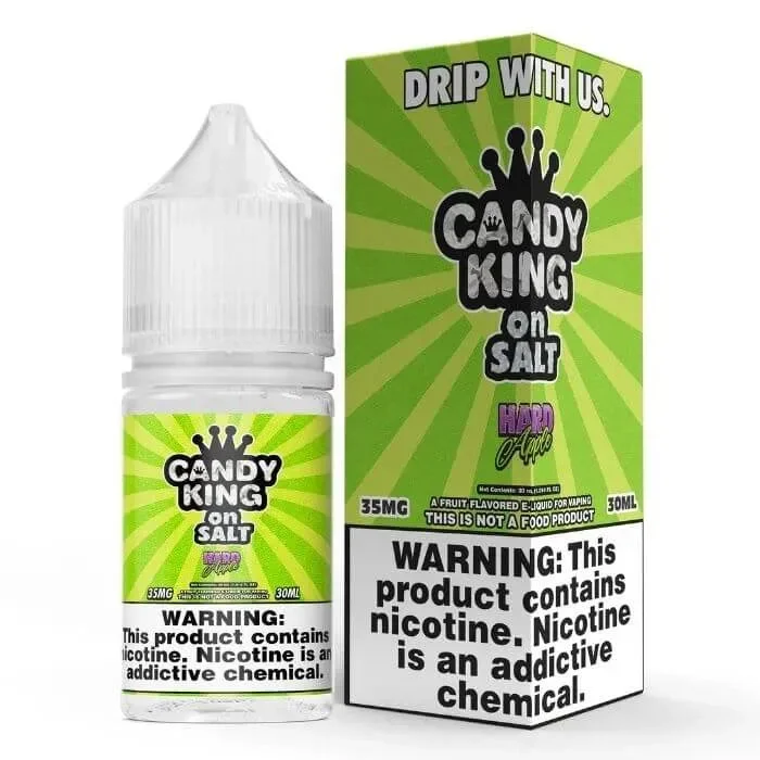 Hard Apple Nicotine Salt by Candy King On Salt