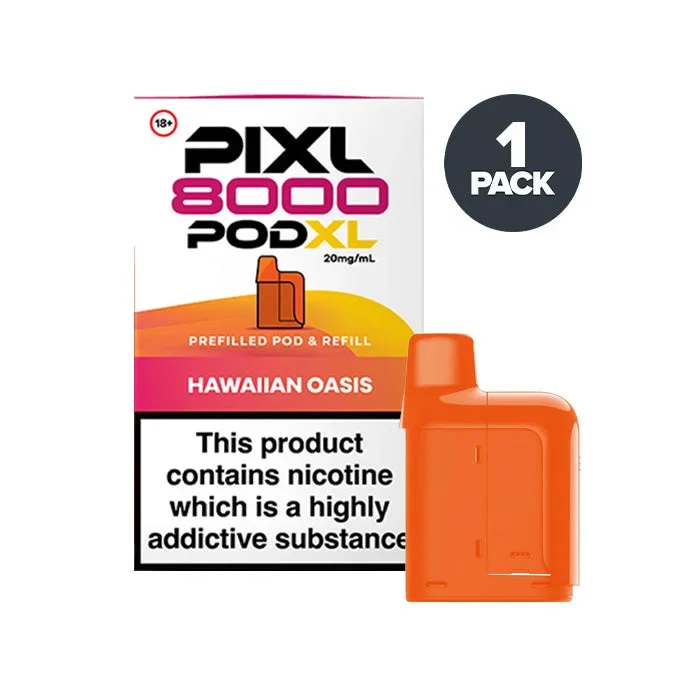 Hawaiian Oasis PIXL 8000 Prefilled Pods