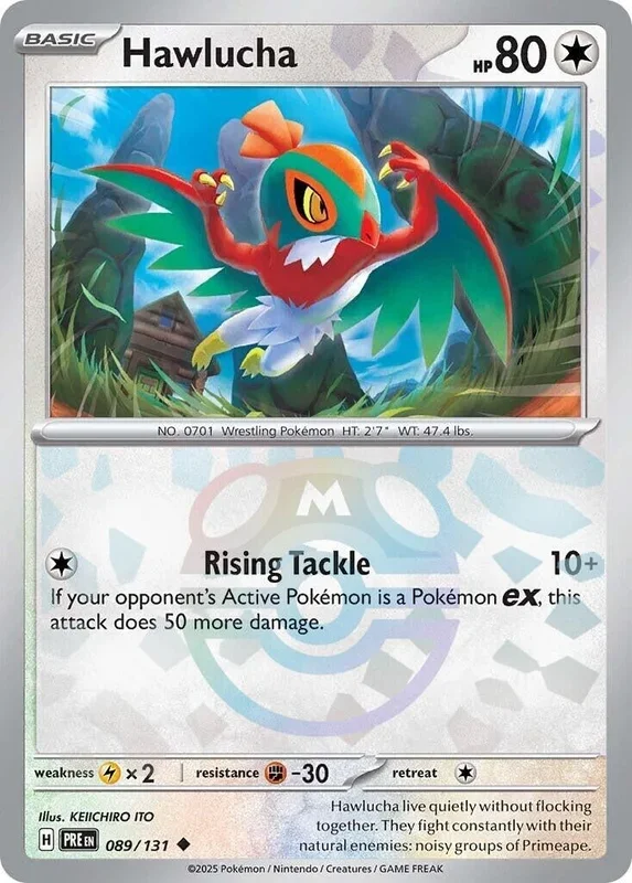 Hawlucha (Master Ball Pattern) (089/131) (PRE)