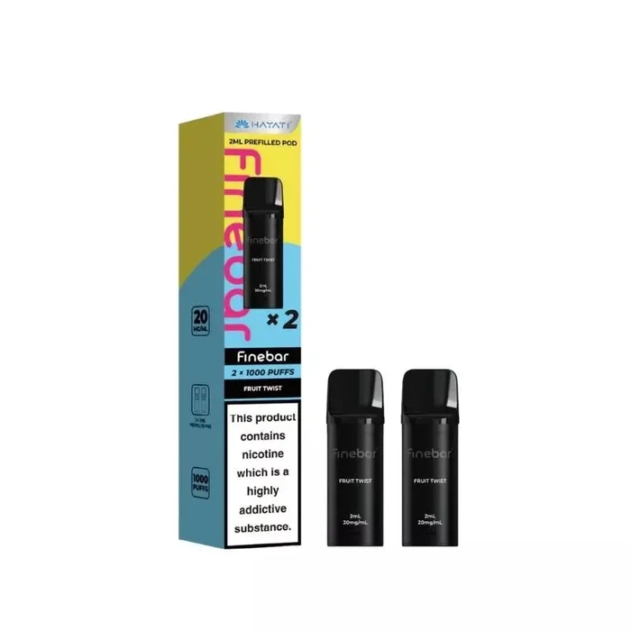 Hayati Finebar 1000 Fruit Twist Prefilled Pods