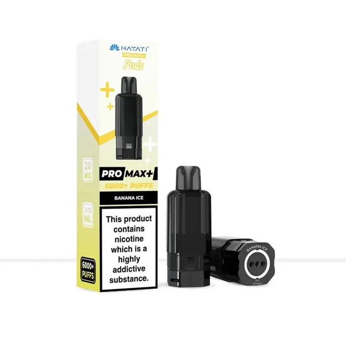Hayati Pro Max+ Banana Ice Prefilled Vape Pods