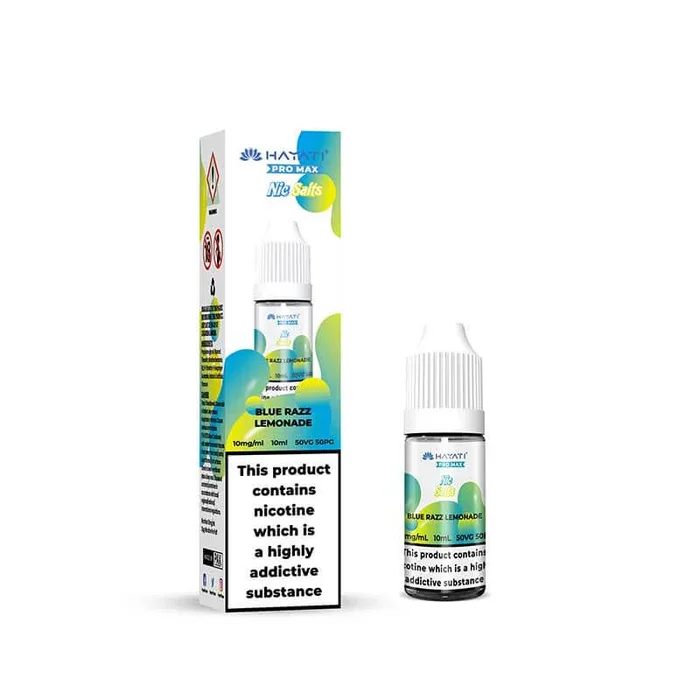 Hayati Pro Max Blue Razz Lemonade Nic Salt E-Liquid 10ml