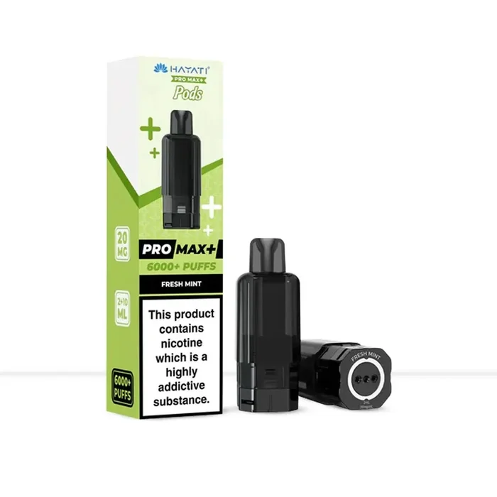 Hayati Pro Max+ Fresh Mint Prefilled Vape Pods