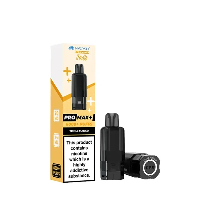 Hayati Pro Max Plus 6000 Triple Mango Refill Pods