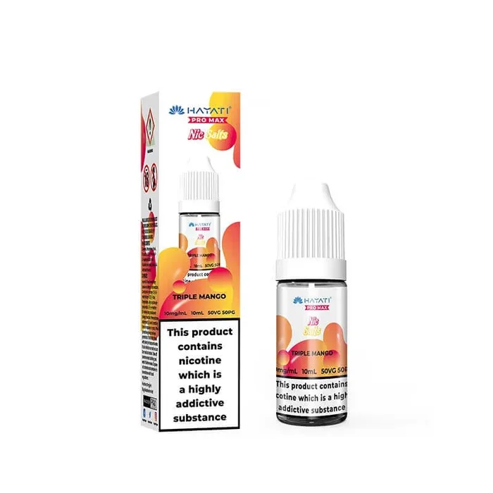 Hayati Pro Max Triple Mango Nic Salt E-Liquid 10ml