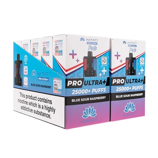 Hayati Pro Ultra Plus 25k Prefilled Pod + Refill [Box of 10]