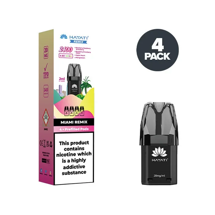 Hayati Remix Miami 2400 Prefilled Pods