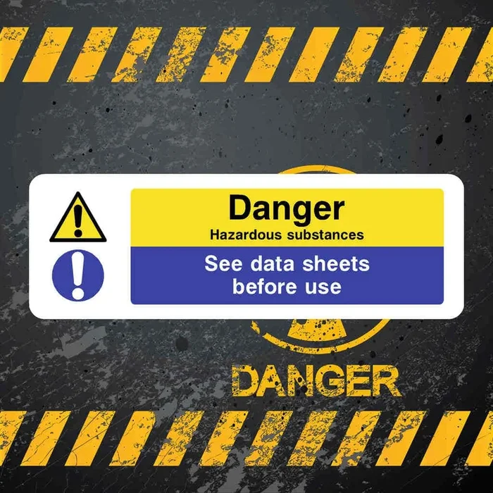 Hazardous Substances Sign