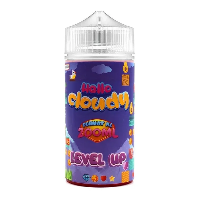 HELLO CLOUDY Level Up – E-liquido 200ml