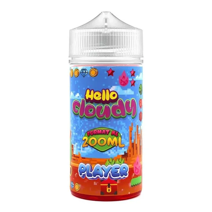 HELLO CLOUDY Player – E-liquid 200ml