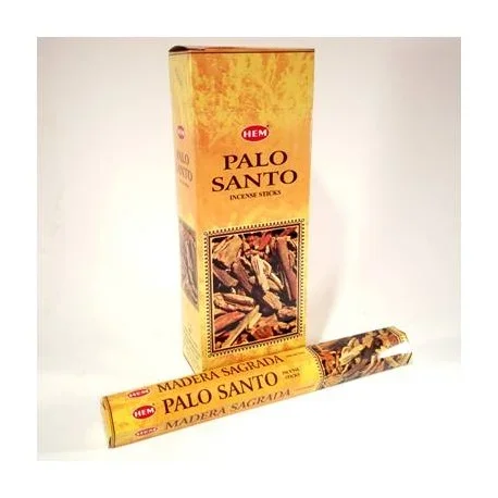 HEM Palo Santo 9″ Incense Sticks – Hex Box (20g)