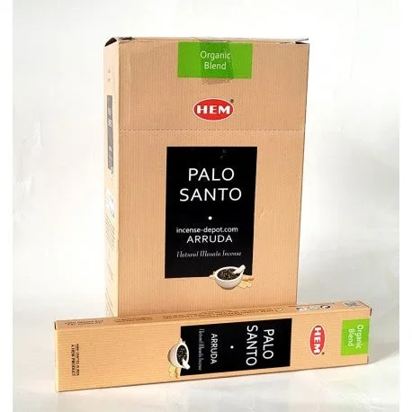 HEM Palo Santo Organic – Arruda Incense Sticks (15g)