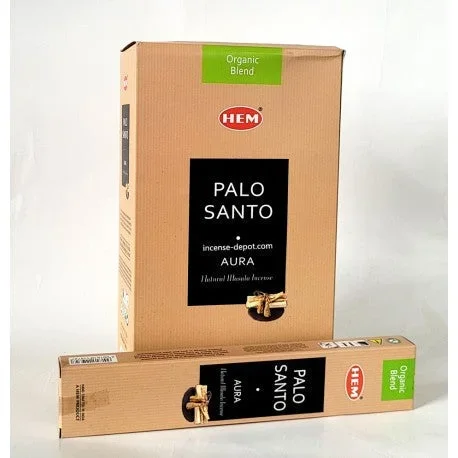 HEM Palo Santo Organic – Aura Incense Sticks (15g)