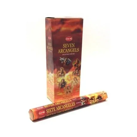 HEM Seven Arcangels 9″ Incense Sticks – Hex Box (20g)