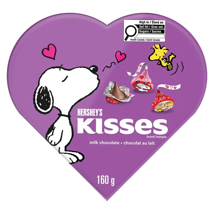 Hershey’s Kisses Snoopy Theme, Milk Chocolate, 160 g