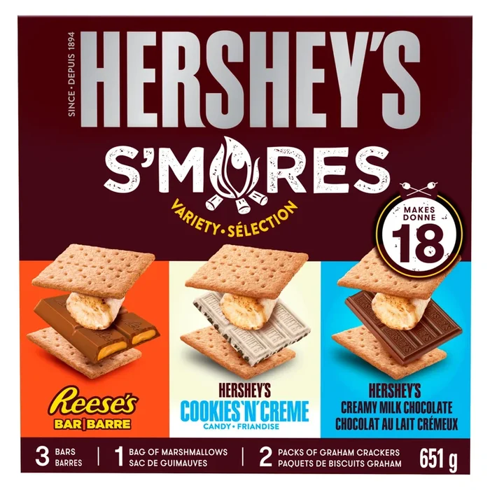 Hershey’s S’mores Variety Pack, 651-g