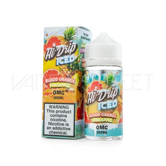 Hi-Drip Iced Island Orange (Iced Blood Orange Pineapple) (100ml)