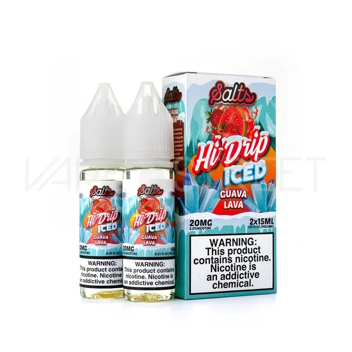 Hi-Drip Salts Guava Lava Iced (15ml x 2)