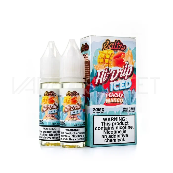 Hi-Drip Salts Peachy Mango Iced (15ml x 2)
