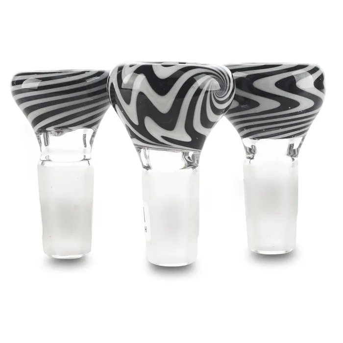 High Country Small Zebra Waterpipe Bowl – Assorted