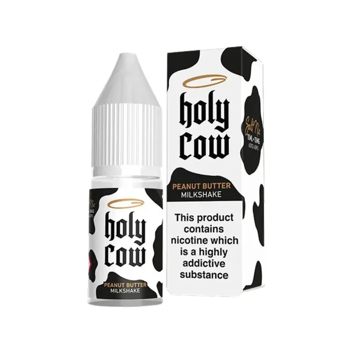 Holy Cow Peanut Butter Milkshake 10ml Nic Salt E-liquid