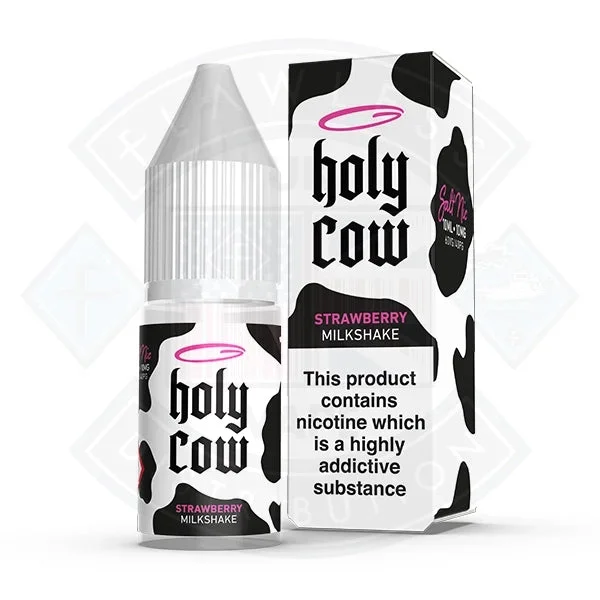 Holy Cow Salt – Strawberry Milkshake 10ml