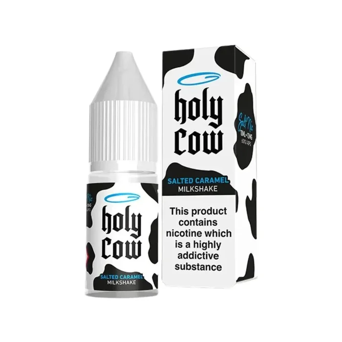 Holy Cow Salted Caramel Milkshake 10ml Nic Salt E-liquid